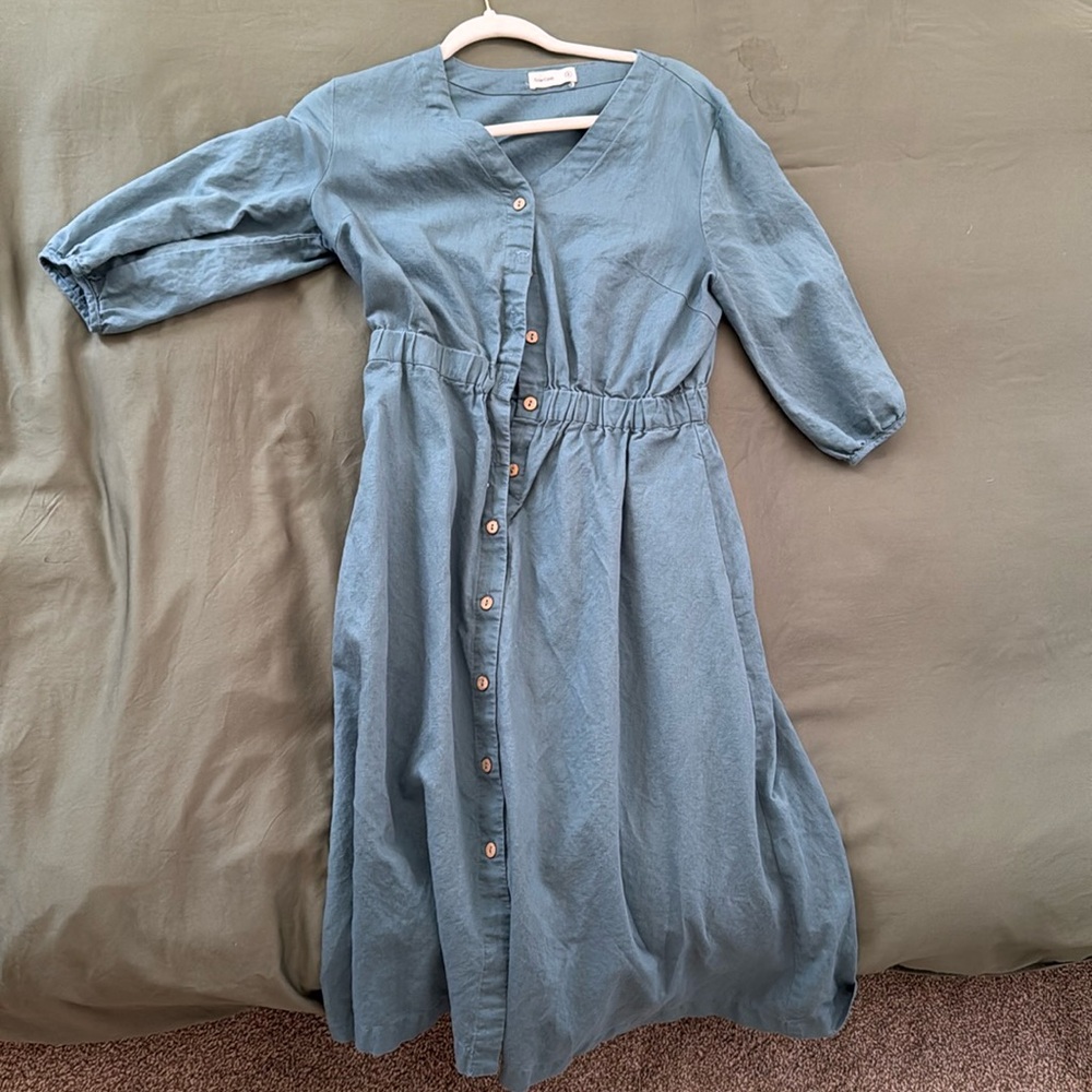 New Grae Cove Malala Button Up Dress